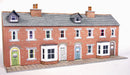 Metcalfe Low Relief Red Brick Terraced House Fronts