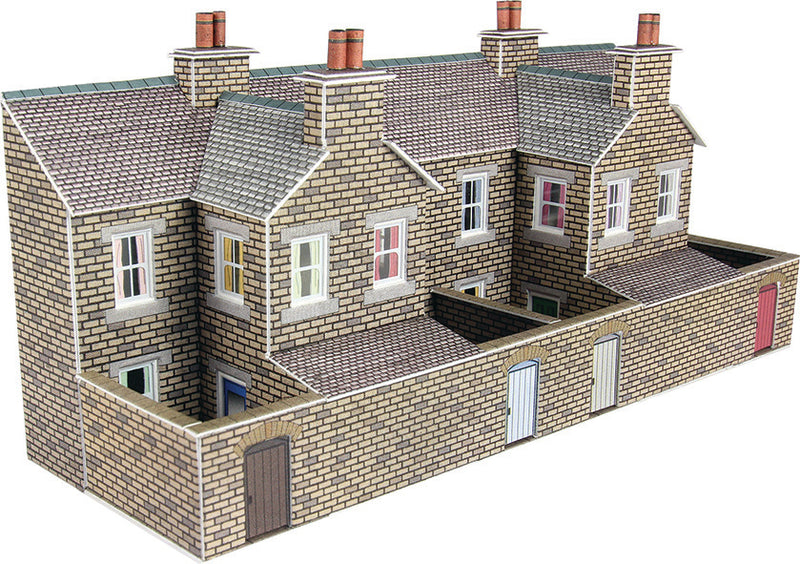 Metcalfe Low Relief Stone Terraced House Backs