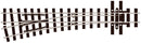 Peco 009 SL-E496 Mainline Left Hand Electrofrog Point