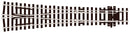 Peco OO SL-98 Streamline Large Radius Y Turnout