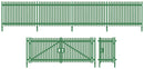 Wills OO SSM316 Modern Palisade Fencing with Gates