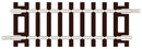 Peco OO ST-202 Short Straight Track