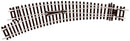 Peco OO ST-245 L/H Curved Point