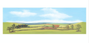 Peco SK-12 Large Country Land Backscene
