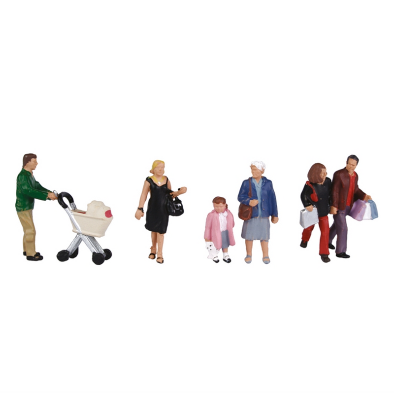 Bachmann OO Shopping Figures - 36-046