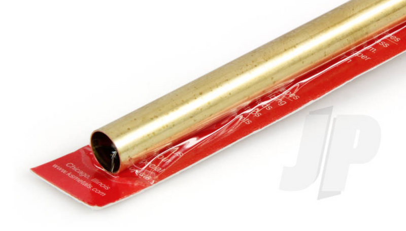 K&S 8141 Round Brass Tube 9/16