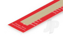 K&S 8236 Brass Strip .025 x 1/2