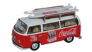 Oxford Diecast OO VW Bay Window Coca Cola - 76VW030CC