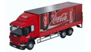 Oxford Diecast OO Scania 94D 6 Wheel Curtainside Coca Cola - 76S94004CC