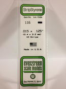 Evergreen 116 .015 x .125'