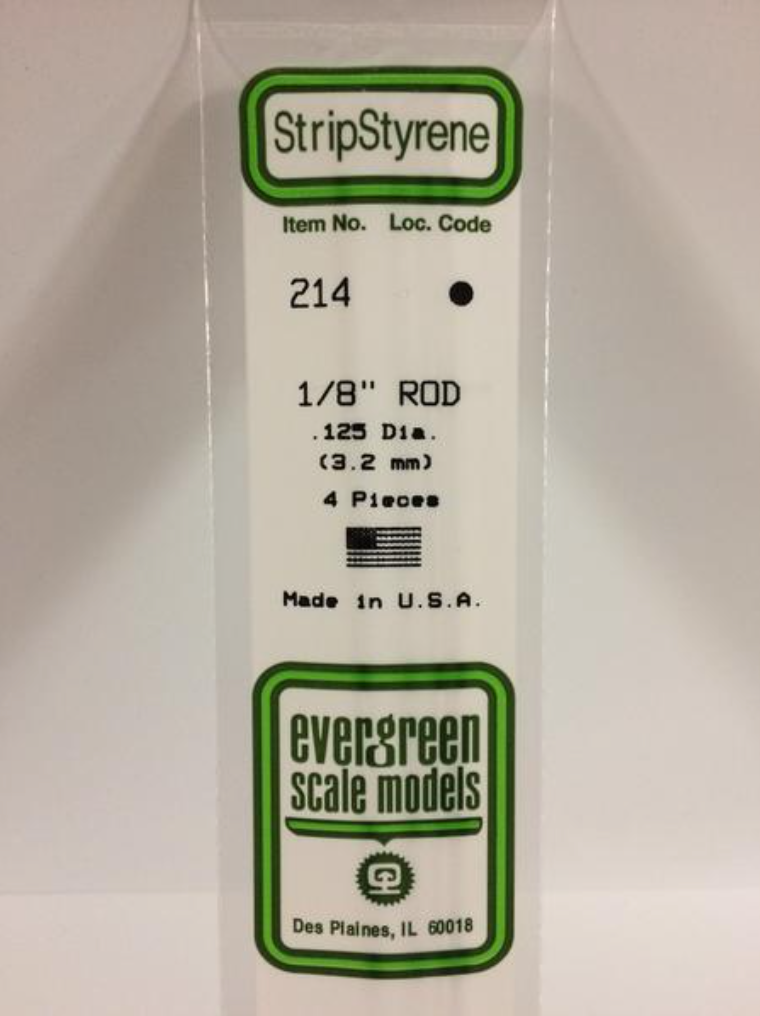 Evergreen 214 1/8" Rod