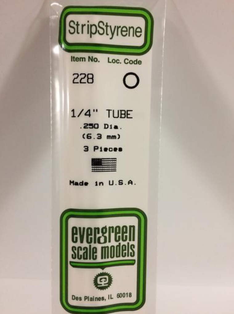 Evergreen 228 1/4" Tube