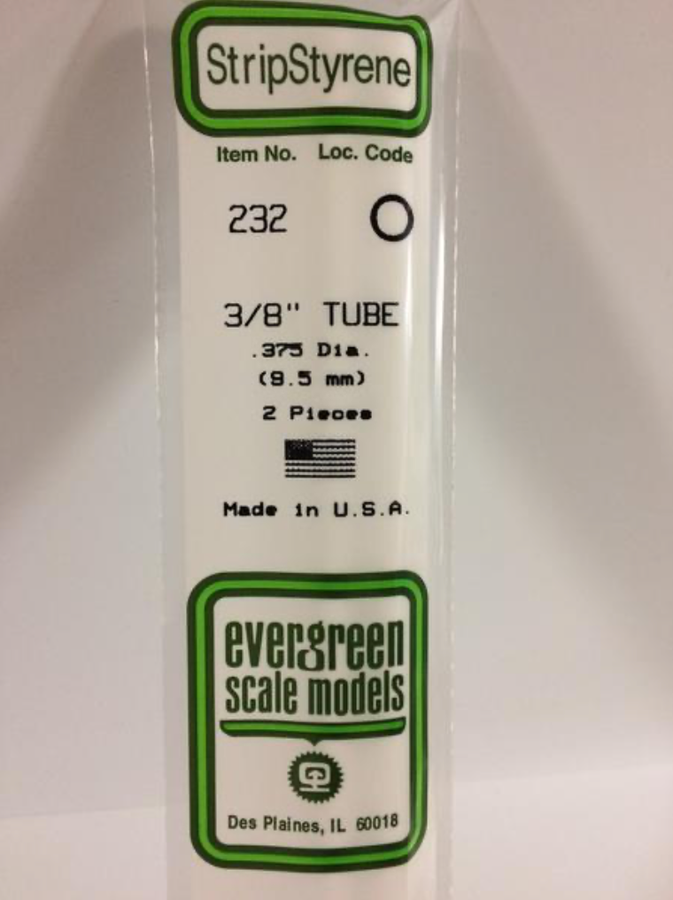 Evergreen 232 3/8" Tube