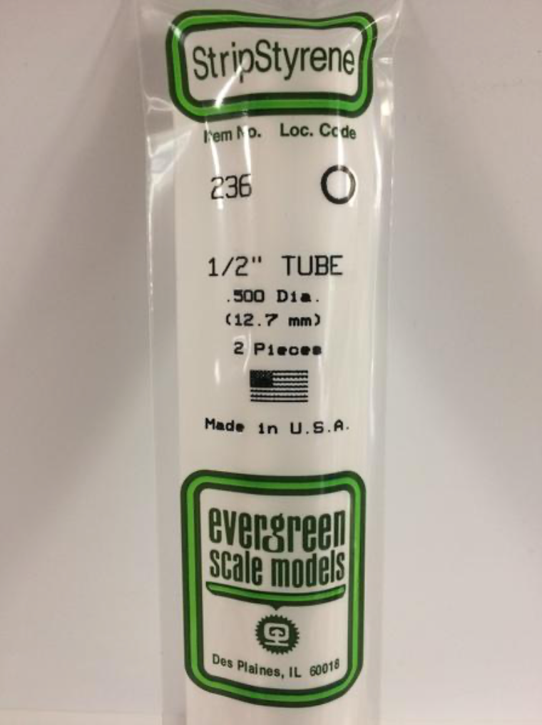 Evergreen 236 1/2" Tube