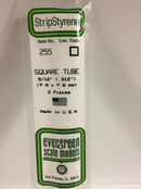 Evergreen 255 5/16' Square Tube