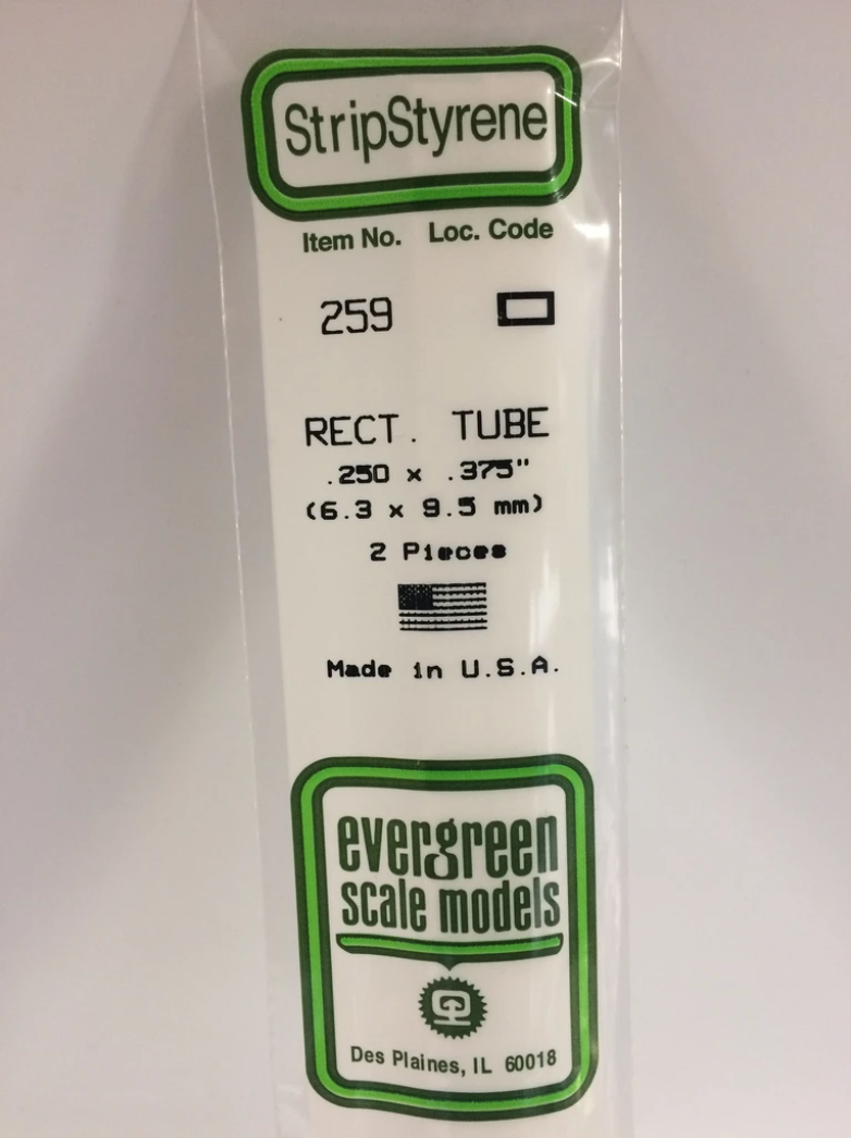 Evergreen 259 250 x 375' Rectangular Tube