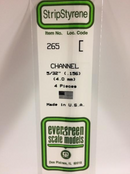 Evergreen 265 5/32' Channel