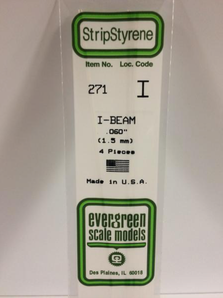 Evergreen 271 .060" I-Beam