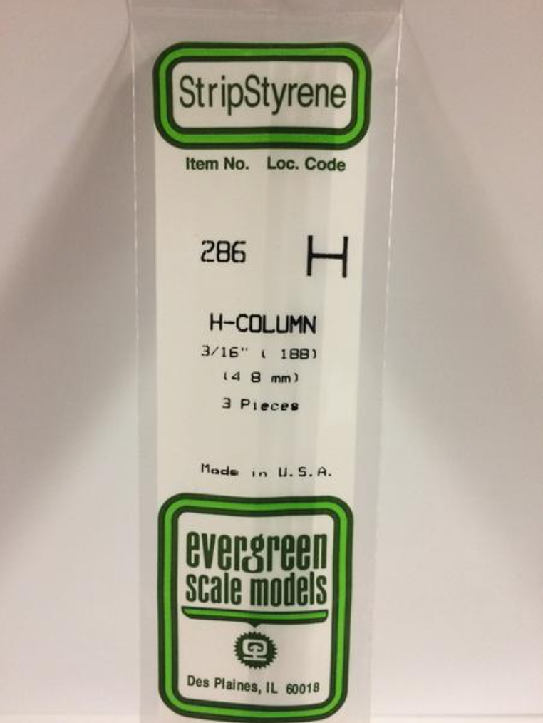 Evergreen 286 3/16" H Column