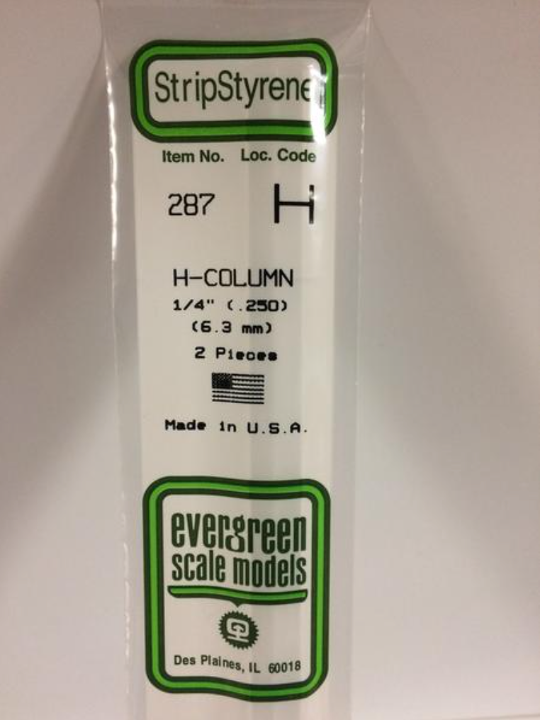 Evergreen 287 1/4" H Column