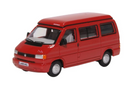 Oxford Diecast OO VW T4 Westfalia Camper Red - 76T4001