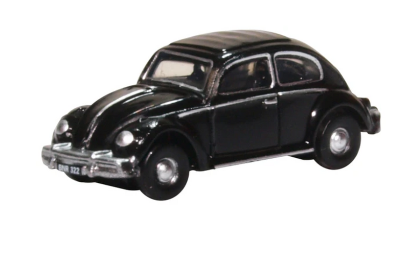 Oxford Diecast N Volkswagen Beetle Black - NVWB005