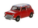 Oxford Diecast OO Austin Mini Red Union Jack