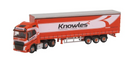 Oxford Diecast N Volvo FH4 Curtainside Knowles - NVOL4003