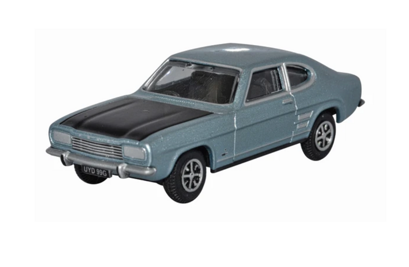 Oxford Diecast OO Ford Capri MK1 Blue Mink - 76CP004