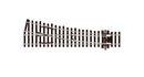 Peco OO SL-E191 Code 75 Small Radius Right Hand Electrofrog Point