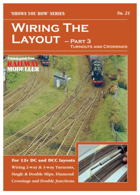 Shows you how No.21 Wiring the Layout Part 3 Turnouts & Crossings