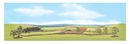 Peco SK-32 Medium Country Landscape Backscene