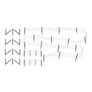 Woodland Scenics OO Barbed Wire Fence - WA2980