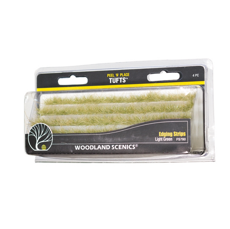 Woodland Scenics Light Green Edging Strips - WFS780