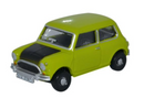 Oxford Diecast OO Classic Mini Lime Green - 76MN005S