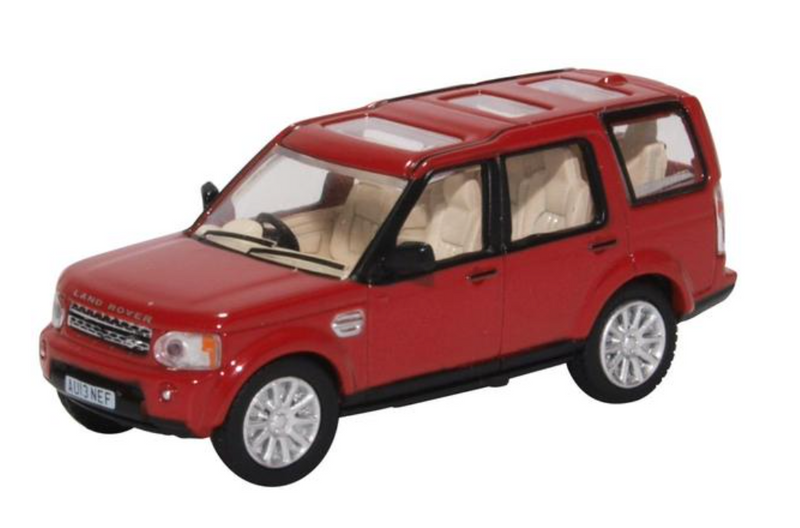 Oxford Diecast OO Land Rover Discovery 4 Firenze Red - 76DIS005