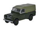 Oxford Diecast OO Land Rover Series II Canvas Back Bronze Green - 76LAN2011