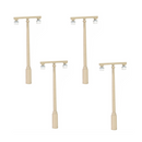 Graham Farish N Concrete Platform Lamps x 4 - 42-542