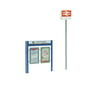 Bachmann O Station Signage Set - 47-548
