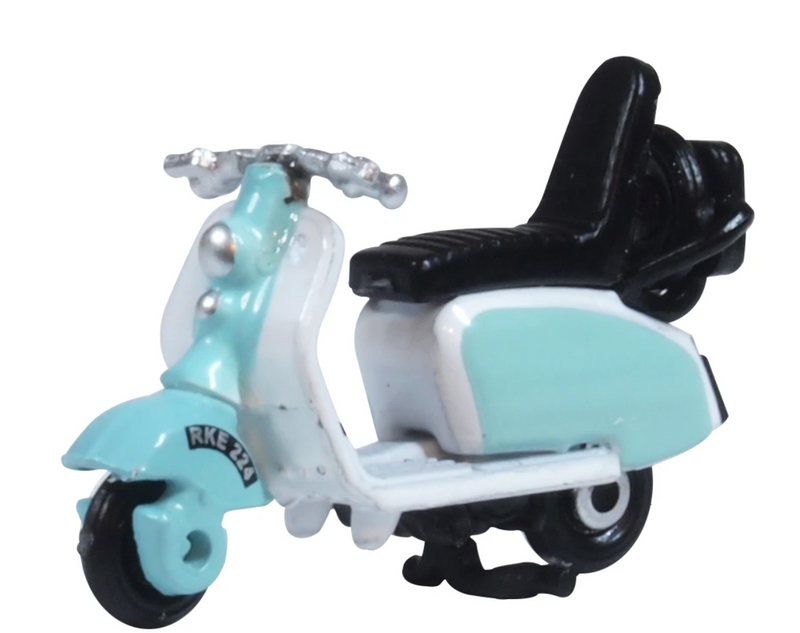 Oxford Diecast OO Scooter Blue & White - 76SC001