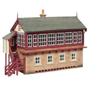 Bachmann OO Great Central Signal Box Maroon & Cream - 44-187C