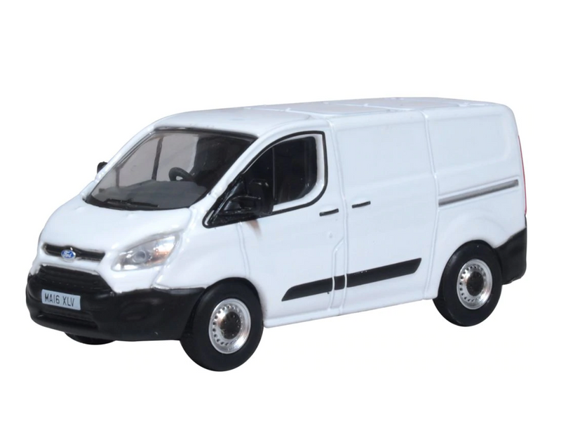 Oxford Diecast OO Ford Transit Custom White - 76CUS002
