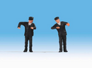 Noch O Steam Locomotive Drivers x2 Figure Set - N17810