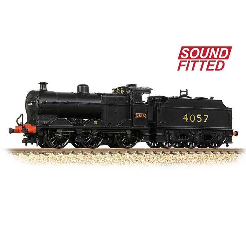 Graham Farish N MR 3835 4F with Fowler Tender 4057 LMS Black DCC Sound - 372-063SF