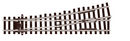 Peco TT SL-U1292 Small Left Hand Unifrog Point