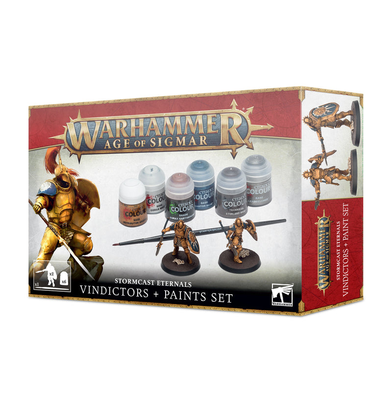 Warhammer StormCast + Paint Set - 60-10